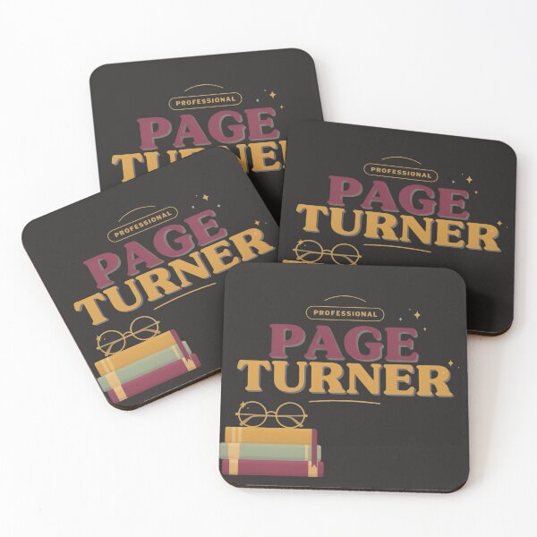 Item preview, Professional Page Turner Cute Book Lover Reading Design designed and sold by GiftLore Studio.