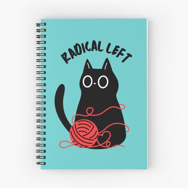 Item preview, Radical Left Cat Tangled In Yarn designed and sold by Volt Junkies.