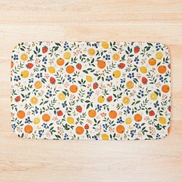 Item preview, Watercolor Fruit Pattern Phone Case for Girls | Aesthetic Citrus and Berry Journal for Students | Fresh Botanical Fruit Blanket for Mom | Colorful Summer Fruit Tote Bag for Teachers designed and sold by VivaFy.
