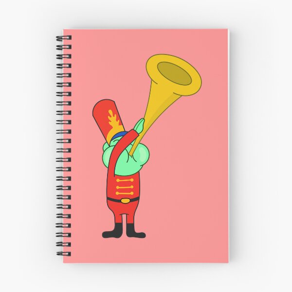 Item preview, SpongeBob- fish playing the trumpet in the Bubble Bowl designed and sold by DibujandoPorfa.