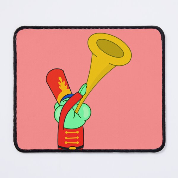 Item preview, SpongeBob- fish playing the trumpet in the Bubble Bowl designed and sold by DibujandoPorfa.