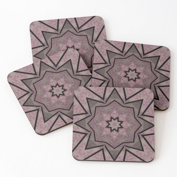 Item preview, Beige Star Geometric Mandala Sacred Geometry designed and sold by IntelliMindDesigns.