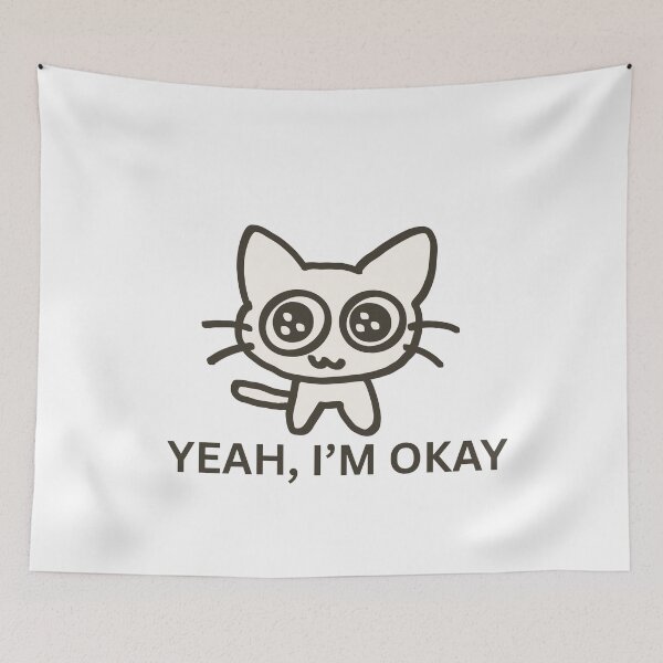 Item preview, Cute Cat Humor designed and sold by MayaCordalia.