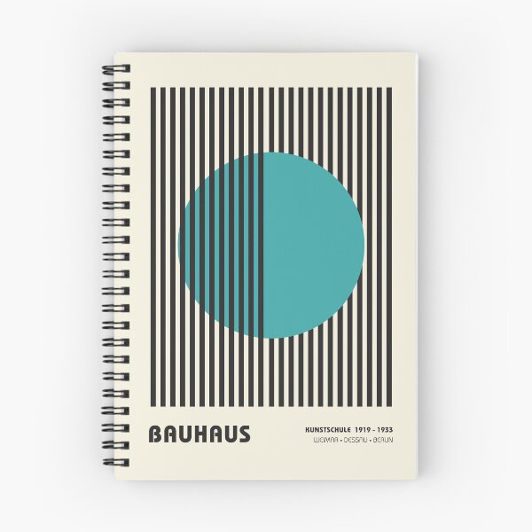 Item preview, Bauhaus Abstract Circle Stripes designed and sold by Volt Junkies.