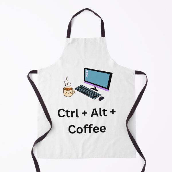 Item preview, Ctrl + Alt + Coffee - Coffee break designed and sold by DailyQuestPrint.