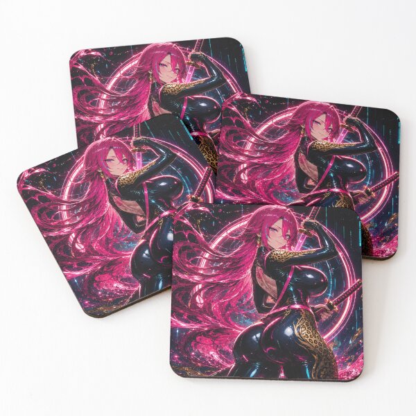 Item preview, Kaelira Neon Samurai Anime designed and sold by Rebel74jf.