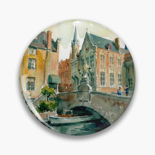 Item preview, Bruges Canal Bridge designed and sold by caracatita75.