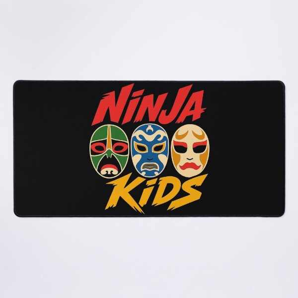 Item preview, Ninja Kids Logo Action Masks Retro Style designed and sold by killem667.