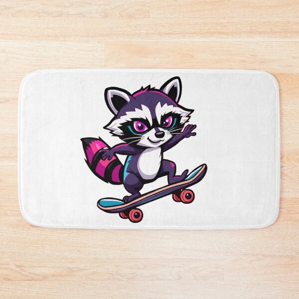 Item preview, Raccoon skating  designed and sold by PjSwiss.