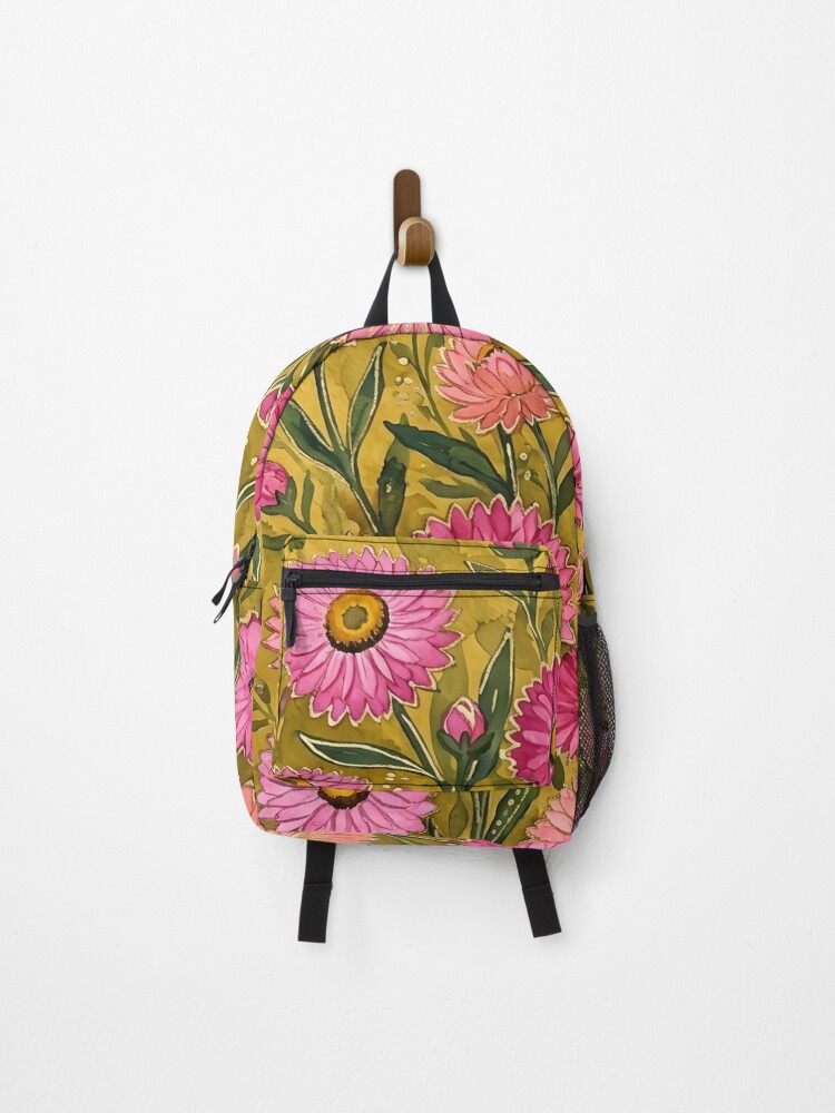 Thumbnail 1 of 3, Backpack, Paper Daisy designed and sold by GraphicsClub.