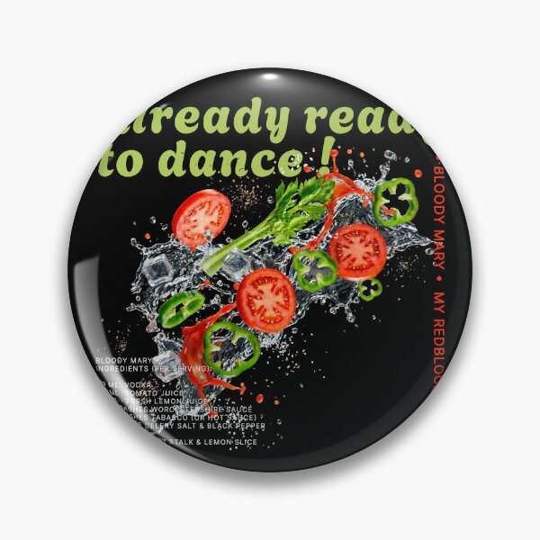Item preview, Already Ready to Dance Bloody Mary Dancers & Dreamers Recipe designed and sold by JOCSTOCK.