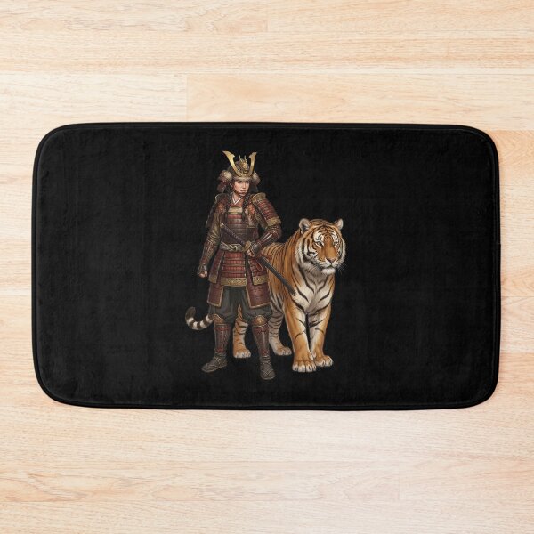 Item preview, Samurai warrior with tiger designed and sold by ReneMM.