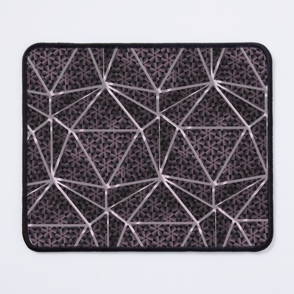 Item preview, Dark Geometric Triangular Sacred Geometry Pattern designed and sold by IntelliMindDesigns.