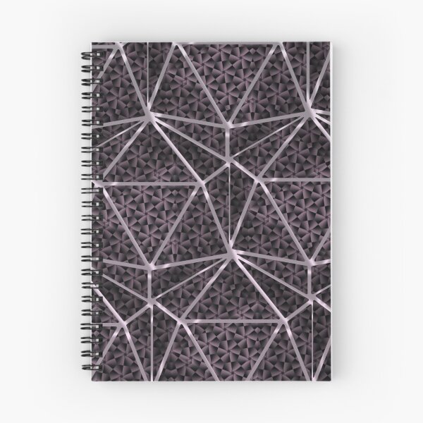 Item preview, Dark Geometric Triangular Sacred Geometry Pattern designed and sold by IntelliMindDesigns.