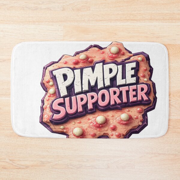 Item preview, Pimple Supporter Funny Acne Awareness Gamer Sticker designed and sold by Hookesmode.