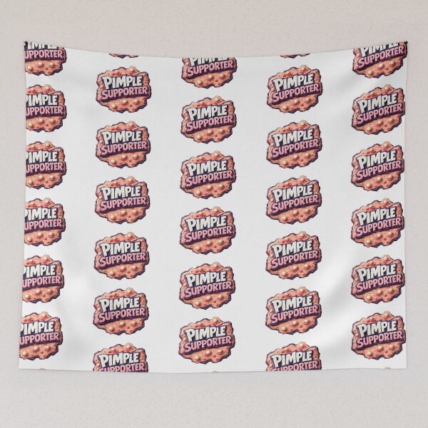Item preview, Pimple Supporter Funny Acne Awareness Gamer Sticker designed and sold by Hookesmode.