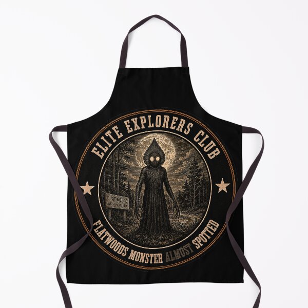 Item preview, Elite Explorers Club - Flatwoods Monster designed and sold by MetusArt.
