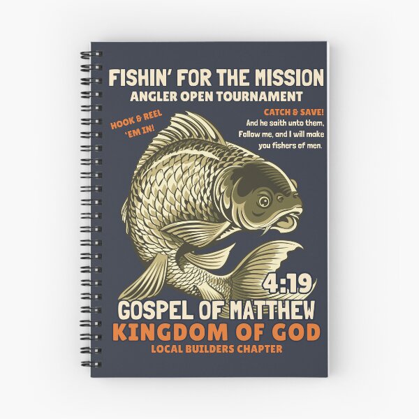 Item preview, Fishin’ for the Mission - MATT 4:19 designed and sold by threadsjam.