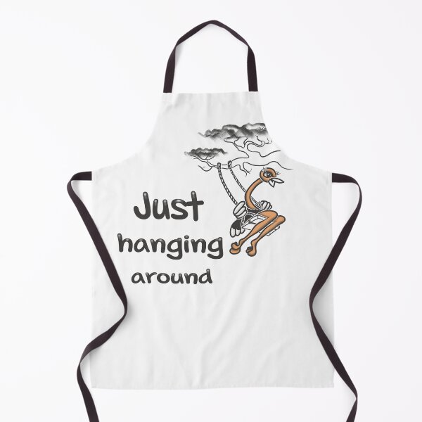 Item preview, Just Hanging Around Funny Ostrich | Lazy Day Humor Design designed and sold by Samaya-.