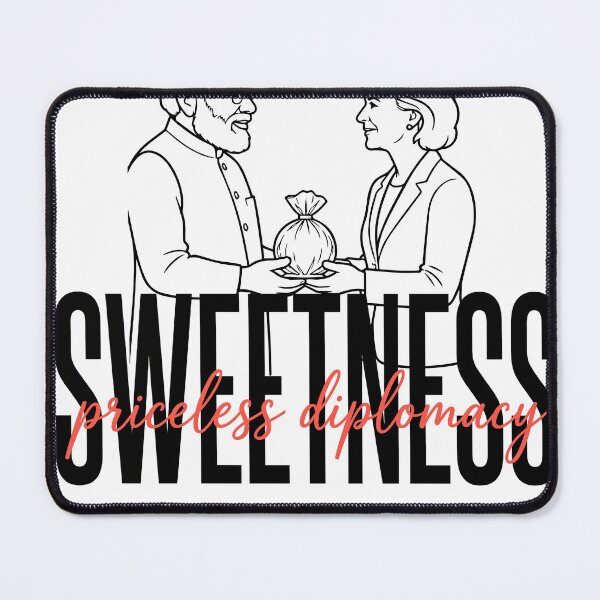Item preview, Sweetness Priceless Diplomacy | Minimalist Political Satire T-Shirt designed and sold by canvahub.