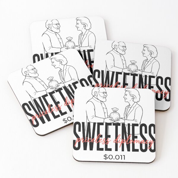 Item preview, Sweetness Priceless Diplomacy | Minimalist Political Satire T-Shirt designed and sold by canvahub.