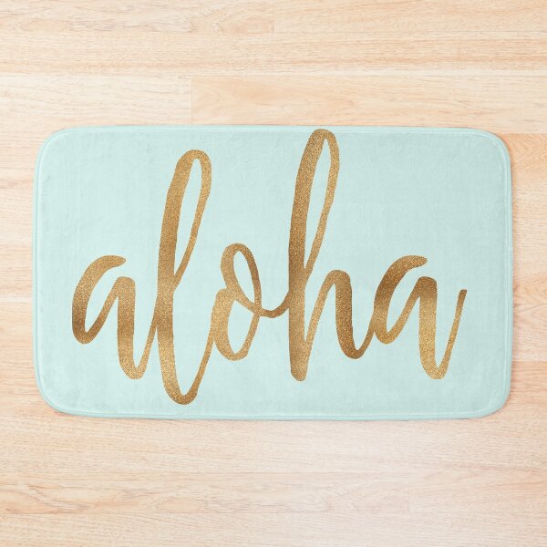 Item preview, Golden Aloha Greeting designed and sold by Enchanted Adventure .