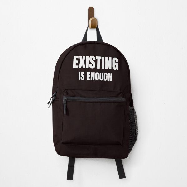 Item preview, Existing Is Enough – Positive Mental Health & Self-Worth Quote designed and sold by ArtPer-design.