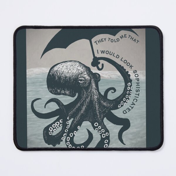 Item preview, Octopus convinced to buy umbrella designed and sold by Chuckiee.
