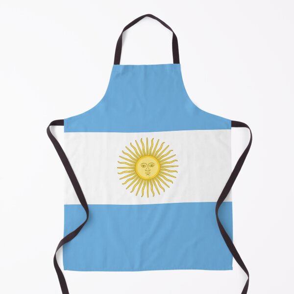 Item preview, Argentina Flag – Blue White Blue with Sun designed and sold by RachelMacht.