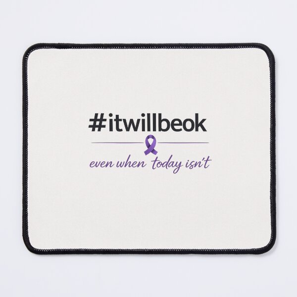 Item preview, #itwillbeok Fibromyalgia Awareness Shirt  designed and sold by Open-Canvas.