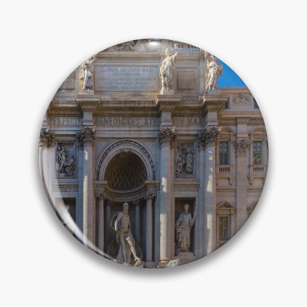 Item preview, Trevi Fountain In Rome Italy Front View Of Baroque Landmark And Sculpted Fountain In Sunlight designed and sold by Nmallia.