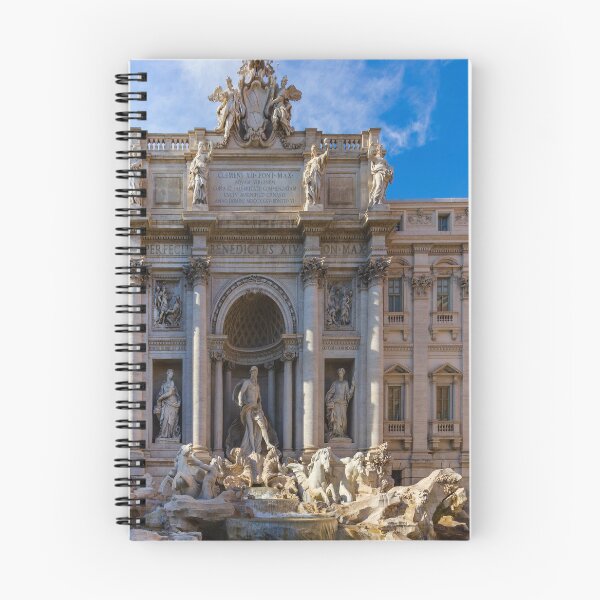 Item preview, Trevi Fountain In Rome Italy Front View Of Baroque Landmark And Sculpted Fountain In Sunlight designed and sold by Nmallia.