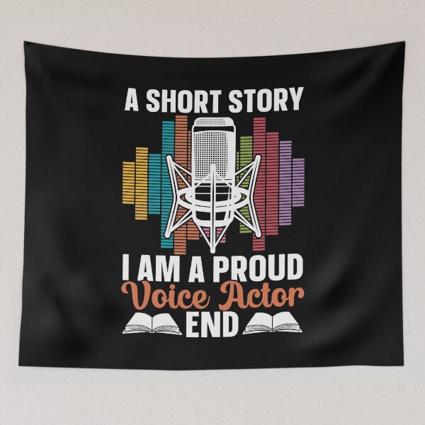 Item preview, Voice Actor A Short Story I Am A Voice Actress designed and sold by tshirtconcepts.
