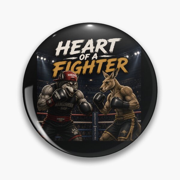 Item preview, Heart of a Fighter designed and sold by Mangurrian Shop.
