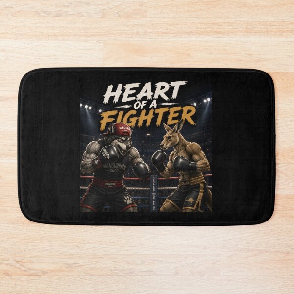 Item preview, Heart of a Fighter designed and sold by Mangurrian Shop.