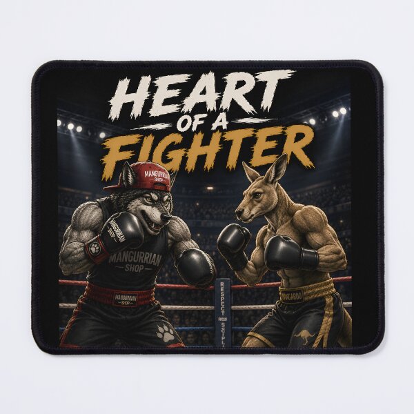 Item preview, Heart of a Fighter designed and sold by Mangurrian Shop.