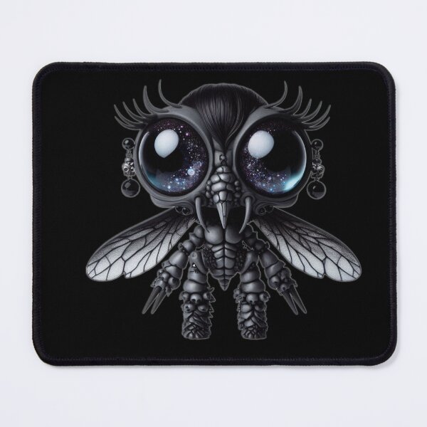 Item preview, Chibi Chitin Armor Insect Monster with Cosmic Starry Eyes designed and sold by LujziWorld.
