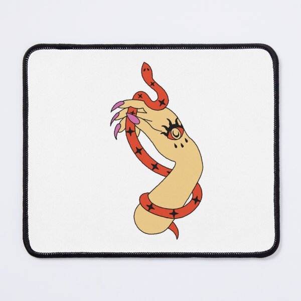Item preview, Mystical Hand with Red Snake Illustration designed and sold by DailyDoodlesBySumbul.