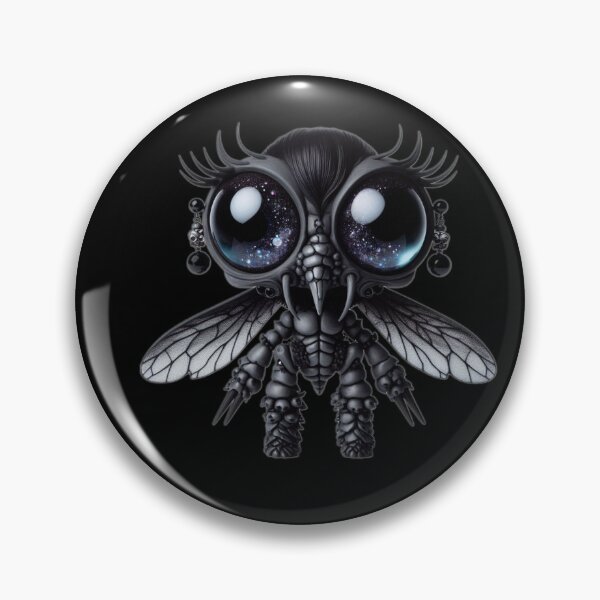 Item preview, Chibi Chitin Armor Insect Monster with Cosmic Starry Eyes designed and sold by LujziWorld.