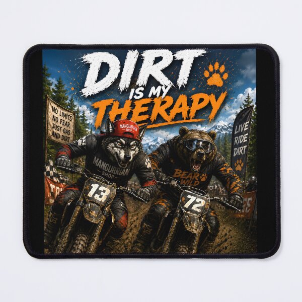 Item preview, Dirt is my therapy designed and sold by Mangurrian Shop.