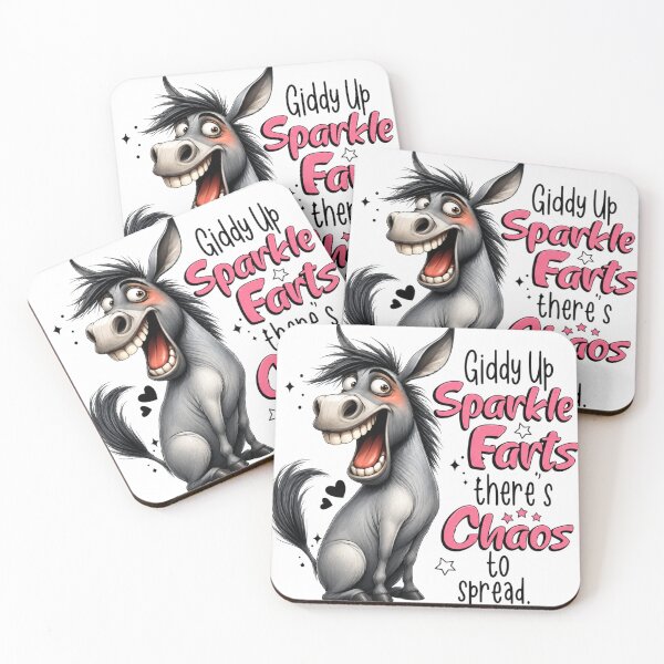Item preview, Giddy Up Sparkle Darts There's Chaos To Spread designed and sold by INKRebelGraphic.
