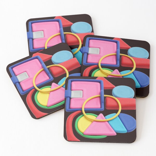 Item preview, shapes in harmony C br colorful geometric abstract design designed and sold by SmashingDeals.