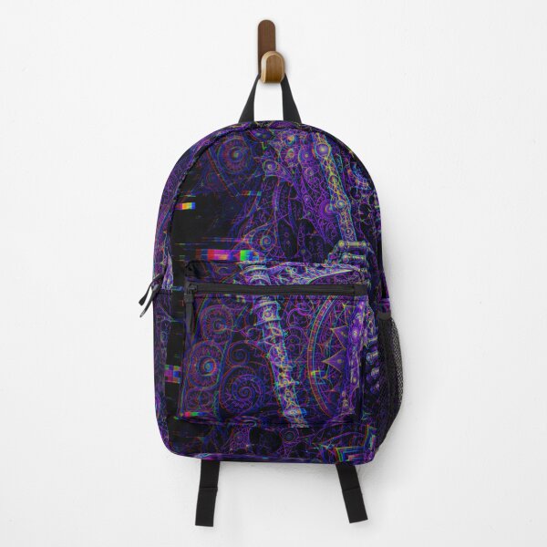 Item preview, Psychedelic Mandala Grim Reaper Glitch Art designed and sold by hyperbeast store.
