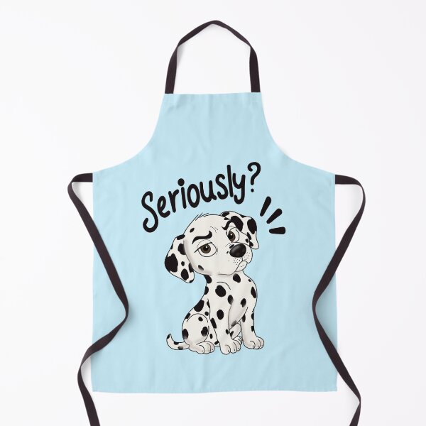 Item preview, Funny Dalmatian Dog Seriously Sarcastic Typography Character Graphic designed and sold by Teenidesign .