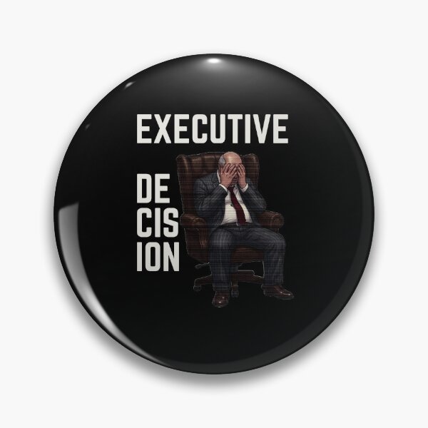 Item preview, Sad Boss Executive Decision Burnout designed and sold by RamjoVerse.