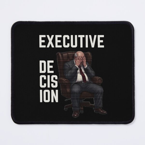 Item preview, Sad Boss Executive Decision Burnout designed and sold by RamjoVerse.