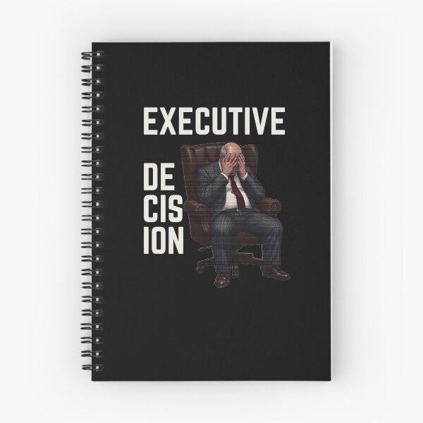 Item preview, Sad Boss Executive Decision Burnout designed and sold by RamjoVerse.