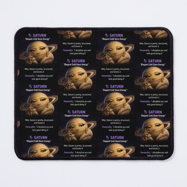 Item preview, SATURN- ELEGANT COLD STARE ENERGY designed and sold by PLANET GOSSIP.