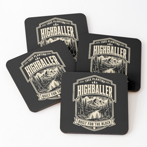 Item preview, Highballer Tree Planting Forest Badge designed and sold by Dago345.