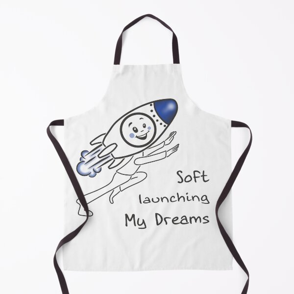 Item preview, Soft Launching My Dreams Rocket | Cute Growth Motivation Design designed and sold by Samaya-.